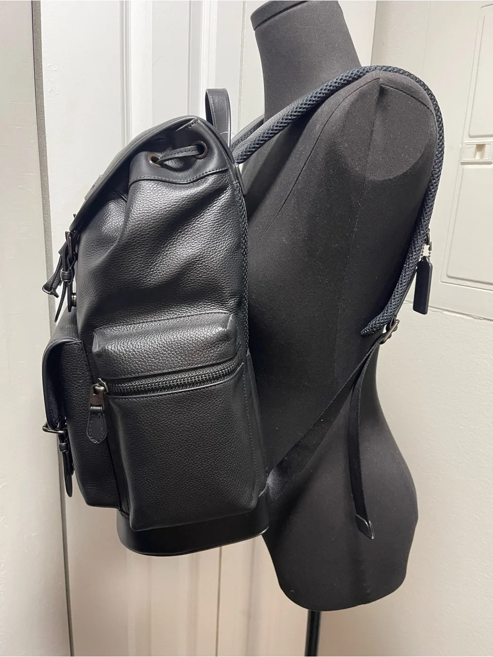 Coach pebbled leather